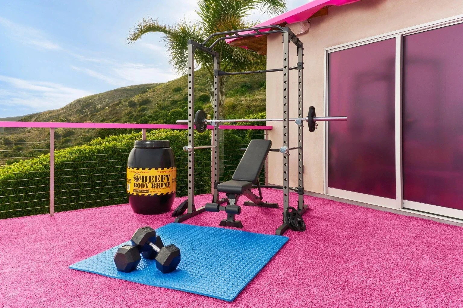 Barbie Maliibu Deam House Gym