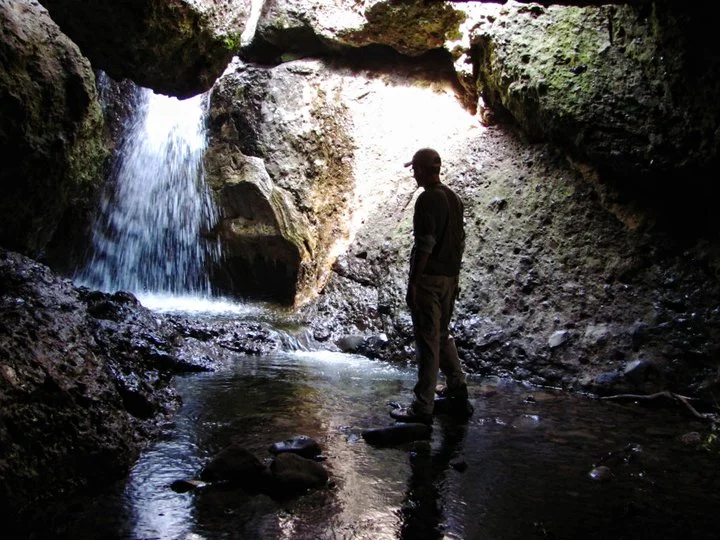 The Grotto Trail water falls 2